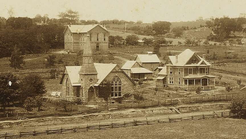   Historic Cane Hill, Arkansas.  