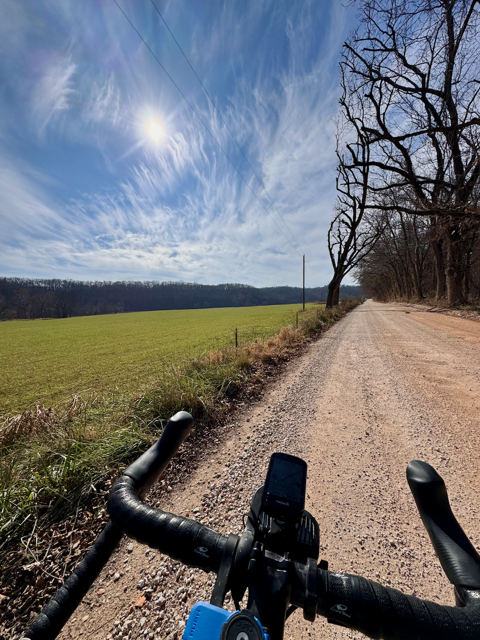  Photo by Mike Rusch, Sugar Creek Road heading West towards Bentonville, Arkansas 