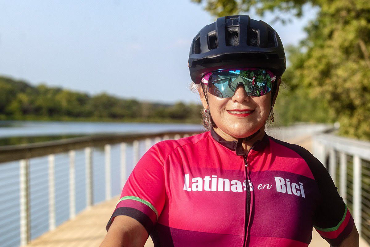   Olivia Barraza, Founder & Executive Director of Latinas en Bici.  