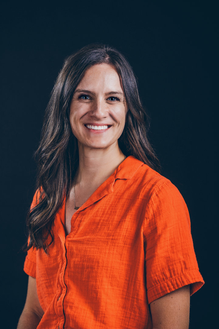 the mural with Paige Dirksen.